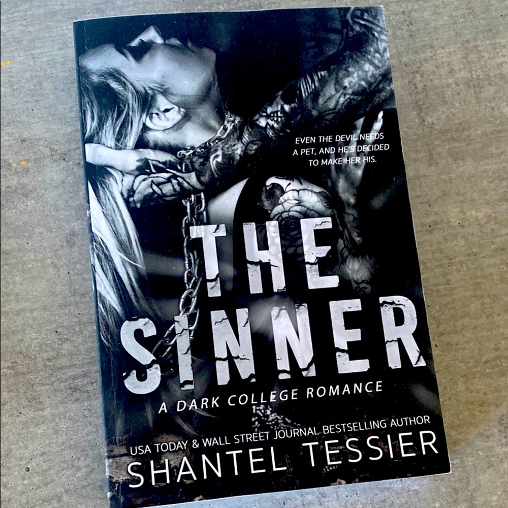 The Sinner by Shantel Tessier Book
